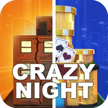 دانلود جدیدترین نسخه Crazy Night - Idle Casino Tycoon