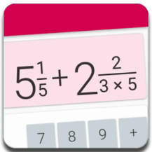 دانلود Fractions Calculator - detailed solution available PRO - برنامه ماشین حساب کسری آفلاین اندروید!